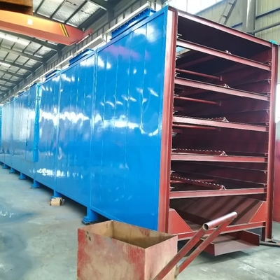 Installation Engineer's Guidance Double Layer Mesh Belt Dryer for Charcoal Briquette