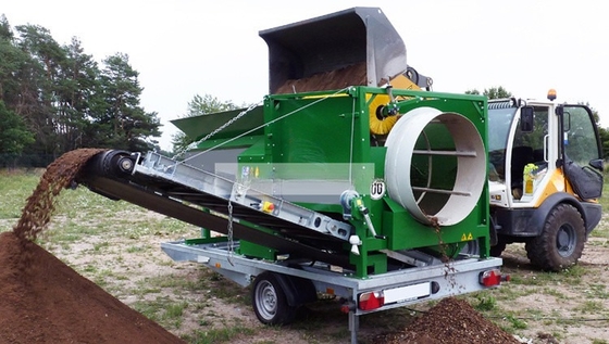 Professional Mobile Rotary Screen Equipment for Energy Mining 3-45KW Exporter