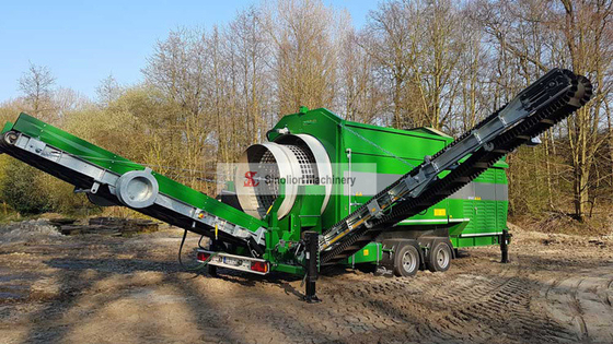 Professional Mobile Rotary Screen Equipment for Energy Mining 3-45KW Exporter