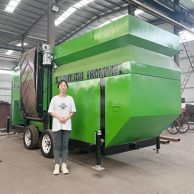 Advanced Mining Separation Mobile Trommel Screen for Municipal Solid Waste Management