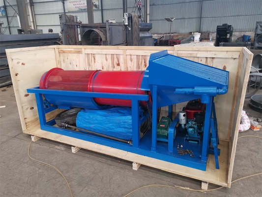 Yellow Small Mobile Scale Gold Ore Processing Equipment with Discharge Size as Request