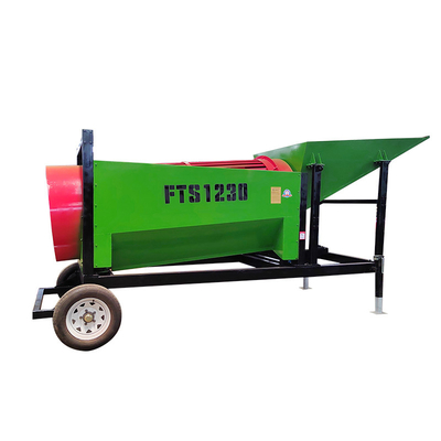 Municipal solid waste recycling plant Garbage trommel screen for waste classification