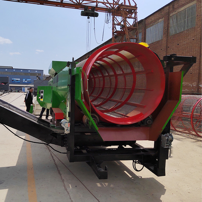 Portable Mini Small Diamond Mining Gold Trommel Screen for Alluvial Gold Processing
