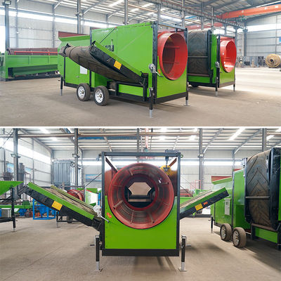 Portable Mini Small Diamond Mining Gold Trommel Screen for Alluvial Gold Processing