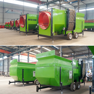 Portable Mini Small Diamond Mining Gold Trommel Screen for Alluvial Gold Processing