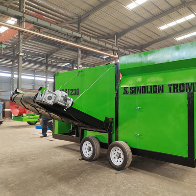 95% Efficiency Trash Drum Screen Complete Set of Waste Sorting Equipment for Home