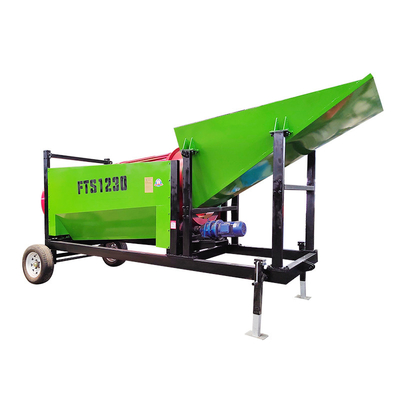 Separation Screening Industry Rotary Firewood Trommel Drum Sifter Sieve Screen Machine