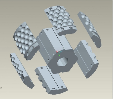 Spare Parts for Coal Roller Briquetting Machine Screw Feeding System and Roller Skin