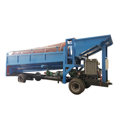 Gravity Separator Mobile Diamond Gold Soil Wash Plant 4-22KW for Product