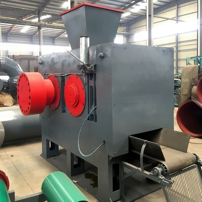 Custom Coal Production Peat Fuel Briquette Extruder Machine with Big Roller Diameter