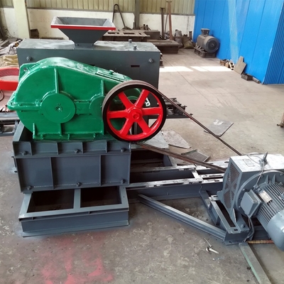 Custom Coal Production Peat Fuel Briquette Extruder Machine with Big Roller Diameter