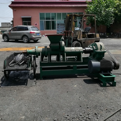 Hexagon Shape Charcoal Coal Extruder Press Machine Briquette Maker with 415V Capacity