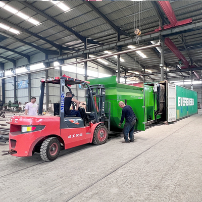 Customized Screen Size Mobile Garbage Trommel Screen for Waste Sorting Line Equipment