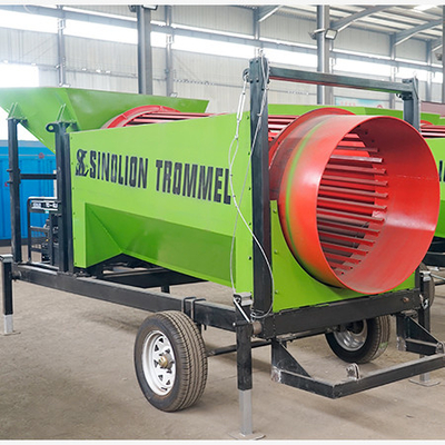 Feeding Size Less Than 300mm Shaftless Roller Sand Screen Machine for Blue Stone