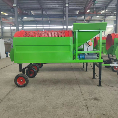 Feeding Size Less Than 300mm Shaftless Roller Sand Screen Machine for Blue Stone
