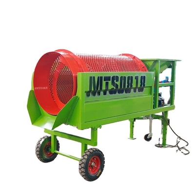 Revolutionize Your Composting Process Automatic Compost Sifter with 2-80mm Mesh Size