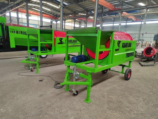 Revolutionize Your Composting Process Automatic Compost Sifter with 2-80mm Mesh Size
