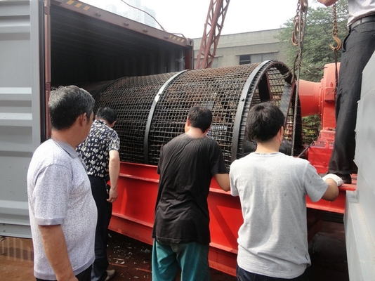 Construction Works Rotary Trommel Drum Sifter Sieve Drum Screening Machine for Mining