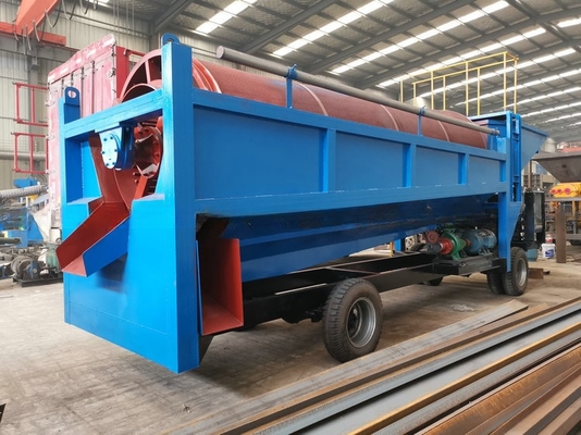Gold Trommel Screening Equipment for Alluvial Gold Wash Plant Depends on Model