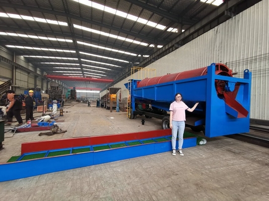 380V/415V/440V Voltage Gold Trommel Screen for Placer Mining 2200 KG