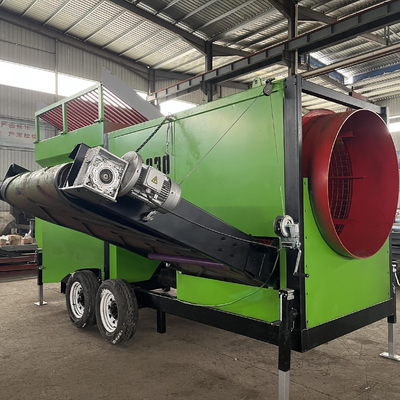 Sprial Separator Depend on Firewood Chip Trommel Screen for Mobile Woodchip Sawdust Best