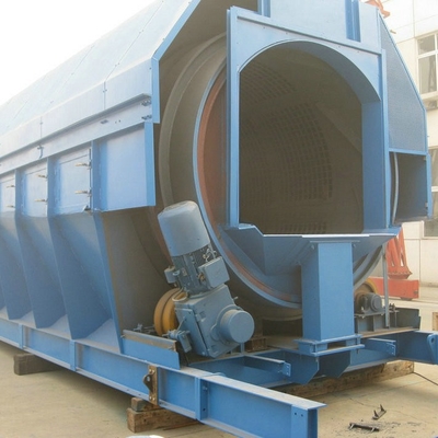 2200 KG Capacity Drum Sand and Gravel Separator with Stainless Steel Screen Material