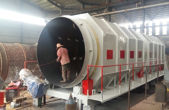 Energy Mining Municipal Solid Waste Sorting and Recycling Machinery Shaftless Garbage Trommel Screen