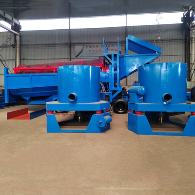 98% Flotation Separator for Small Scale Movable Gold Processing Rotary Trommel Screen