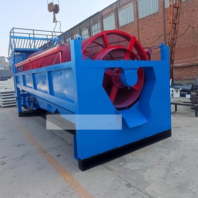98% Flotation Separator for Small Scale Movable Gold Processing Rotary Trommel Screen