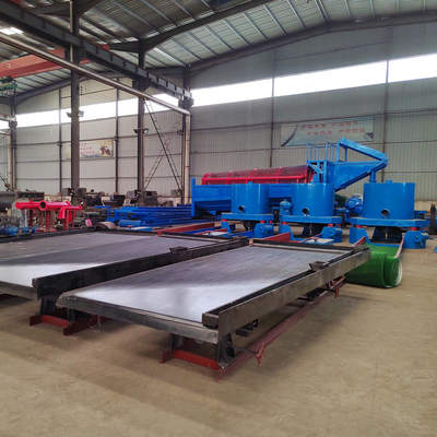 98% Flotation Separator for Small Scale Movable Gold Processing Rotary Trommel Screen