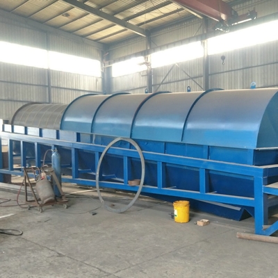 Waste Recycling Machine Drum Screen Sieve Discharge Size Less than 6mm or as Request