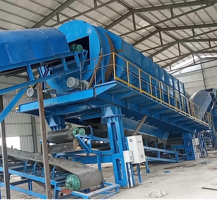 Blue Garbage Sorting Machine for Sorting Recyclable and Mixed Waste Efficiently