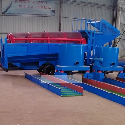 200t/h Portable Type Turnkey Rotary Drum Soil Gold and Rock Separator for Energy Mining