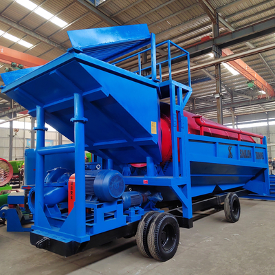 Gold Concentrator Rotary Drum Washer for Natural Gold Recovery in Different Models