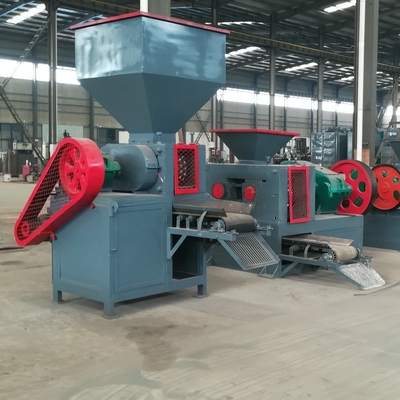 Roller Type Small Ball Press Machine for Coal Charcoal Coke Carbon Lack Iron Briquettes