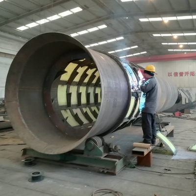 Red Sandstone Rotary Drum Sieve Drum Screen for Sandstone Discharge Size as Requested
