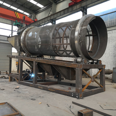 Stationary Trommel Screen Sieve for Different Models and 380V/415V/440V Voltage Options