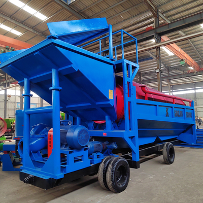 Rotary Screen Gold Mining Equipment for Large Scale Sedimentary Gold Processing Plant