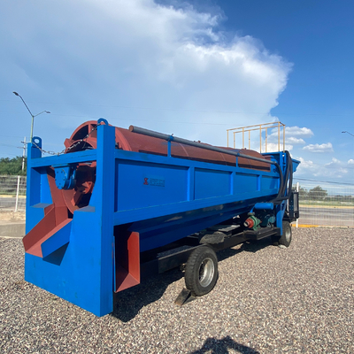 Rotary Screen Gold Mining Equipment for Large Scale Sedimentary Gold Processing Plant