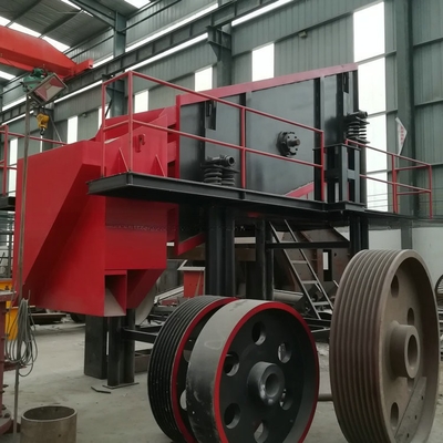 Portable Quarry Mining Circular Vibrating Screener Sieve with 1400-12000KG Capacity