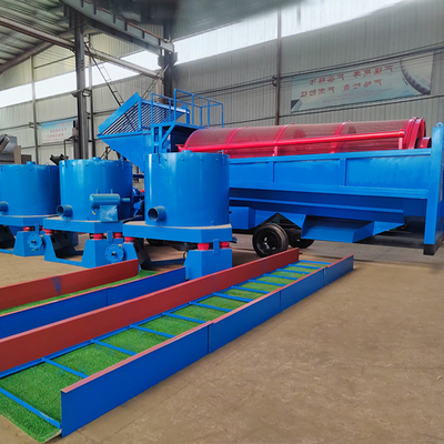 Rotary Screen Gold Mining Equipment for Large Scale Sedimentary Gold Processing Plant