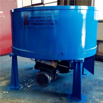 Professional wheel grinding mixer for precise mixing of raw material and binder