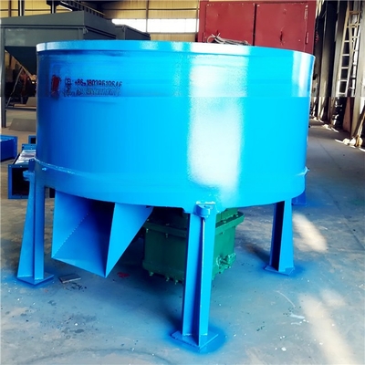 Professional wheel grinding mixer for precise mixing of raw material and binder