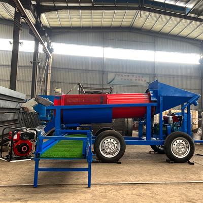 Portable Gold Washing Plant Mining Equipments for Small Scale Gold Trommel Machine