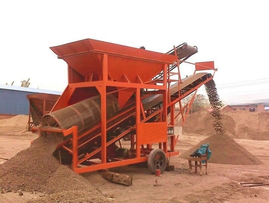 380v/415v/440v Voltage Rotary Drum Sand Sieving Machine for Mine Stone Screening