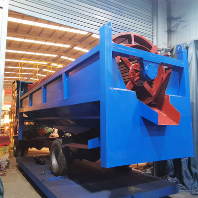Small Scale Mini Mobile Gold Grabber Trommel Screen As Per Different Model with 5.5KW