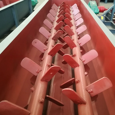 Heavy Duty Double Shaft Coal Charcoal Mixer for Brick Production and Construction