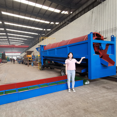 Customizable Options MSW Alluvial Gold and Diamond Washing Plant in South Africa