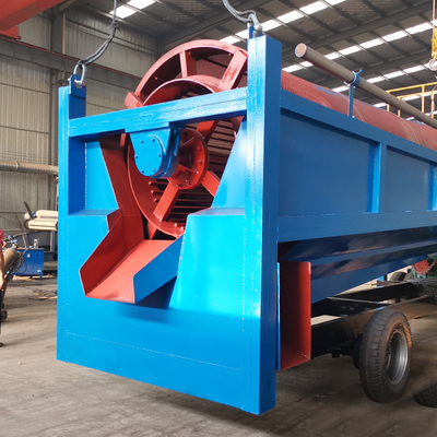 Portable Type Mobile Small Scale Gold Mining Equipment for Ghana 5-150 Tons per Hour
