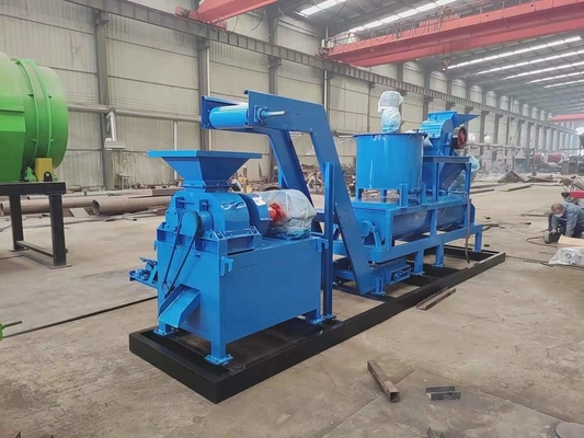 3900KG Charcoal Coal Coke Powder Ball Oval Forming Briquette Making Machine Complete Line